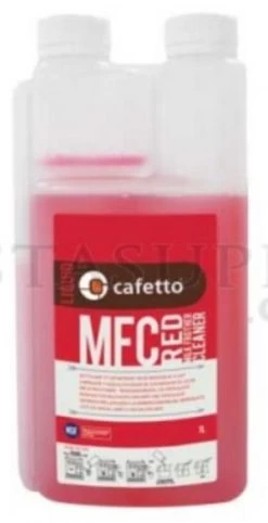 Milk Frother Cleaner Red 1 Litre Cafetto Weekly