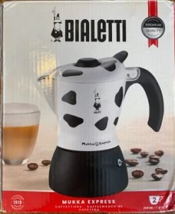Special Sale: Bialetti Mukka Cow Express-2 Cup (Slightly Marked?