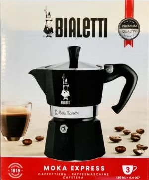 Sale! Bialetti Moka Express Black 6 Cup - Image 3