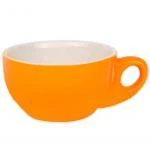 220ml Orange Cappuccino Cup Set Premier Tazze – Italian Range