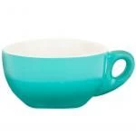 220ml Turquoise Cappuccino Cup Set Premier Tazze – Italian Range