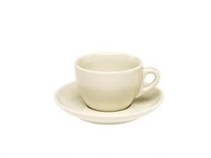 Ancap Ivory (set 6) Official ASCA Latte Art Cup 2017/8 Includes Saucers