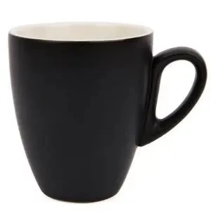 330ml Matt Black Mug Premier Tazze – Italian Range