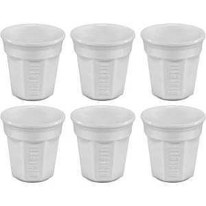 Bialetti 6 Cups Set Crisp White Espresso-BICCHIERINO - Image 2