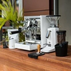 Bellezza Custom Brand New Heat Exchange Coffee Machine & Grinder Package