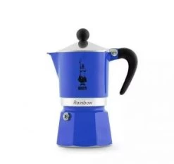 Bialetti Rainbow Coffee Maker Blue 3 Cup