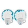 Bialetti Tazzine Moka Cups & Saucers 2 Set(Napoli)