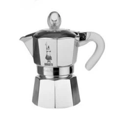 Bialetti Moka Glossy Silver. 3 Cup