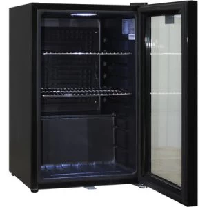Schmick Black Tropical Double Glazed Glass Door Bar Fridge - Image 2