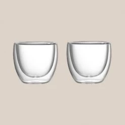 Bialetti Portofino Double Wall Glasses Gift Set