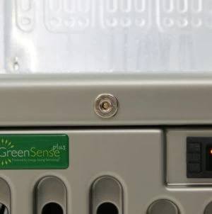 Schmick Golden Fleece Fuel Pump Skinny Glass Door Upright Cool Retro Bar Fridge - Image 5