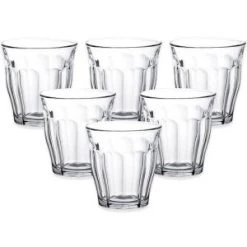 Duralex 90ml Picardie Glass Tumbler Set Of 6