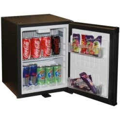 Dellware Silent Mini Bar Fridge Under 400mm Deep, Great PC Gamer Fridge – Model DW-SC25
