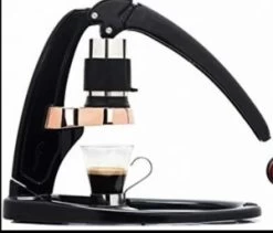 Flair Signature Black/Copper Manual Coffee Maker With 2 Brewing Heads