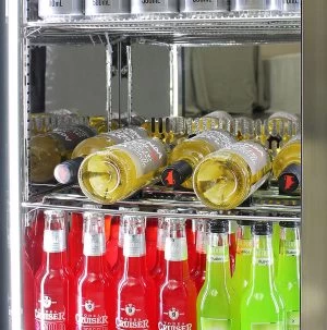 Rhino Outdoor ENVY 1 Door Bar Fridge Coldest Beer 43?C+ Best Alfresco 316 Stainless Solid Door Quiet Left Hinge - Image 2