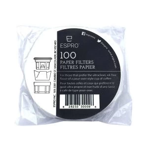 Espro Paper Filters Suits Travel Press : 100 Pack