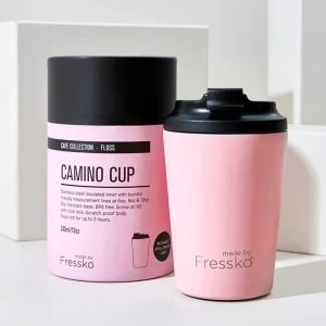 Fressko 12oz Camino Floss Pink Reusable Cup - Image 3