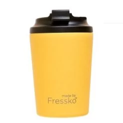 Fressko 8oz Bino Canary Yellow Reusable Cup