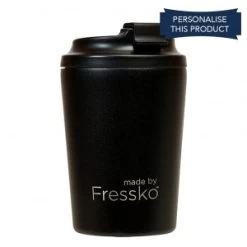 Fressko 12oz Camino Coal Black Reusable Cup