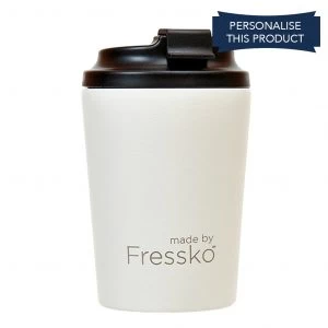 Fressko 8oz Bino Snow White Reusable Cup