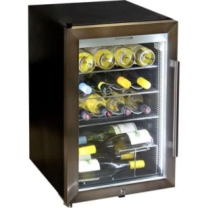 Schmick Tropical Triple Glazed Outdoor Glass Bar Fridge 70 Litre – Model HUS-SC70-SS - Image 6