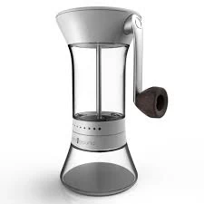 Handground Grinder – White