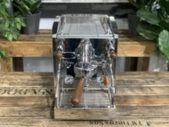 Izzo Vivi PID 1 Group Flick Taps Stainless With Timber Kit β New