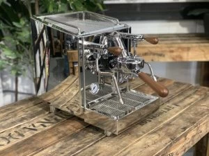 Izzo Vivi PID 1 Group Flick Taps Stainless With Timber Kit – New - Image 10