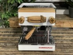 La Marzocco Linea Mini 1 Group New β White & Timber