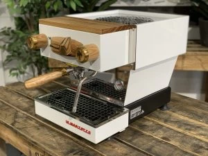 La Marzocco Linea Mini 1 Group New – White & Timber - Image 4