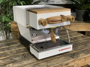 La Marzocco Linea Mini 1 Group New – White & Timber - Image 12