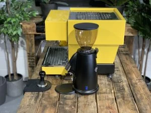 La Marzocco Linea Mini Yellow & Macap M2M Black Package – New - Image 6