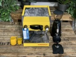 La Marzocco Linea Mini Yellow & Macap M2M Black Package β New