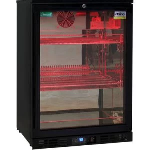 Rhino Night Club Commercial Multi Light Colored Black 1 Door Bar Fridge – Model SG1R-NC - Image 13