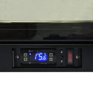 Rhino Night Club Commercial Multi Light Colored Black 1 Door Bar Fridge – Model SG1R-NC - Image 5