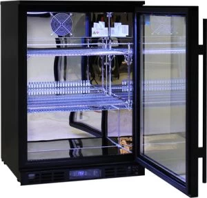 Rhino Night Club Commercial Multi Light Colored Black 1 Door Bar Fridge – Model SG1R-NC - Image 10