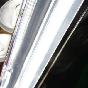 Rhino Black Glass Sliding Under Bench 2 Door Bar Fridge Energy Efficient LG Compressor - Image 4