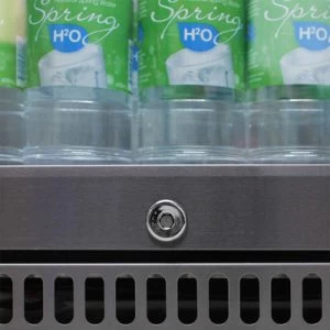 Schmick 304 Stainless Steel Bar Fridge Tropical Rated With Heated Glass And Triple Glazing – Model SK118L-SS - Image 12