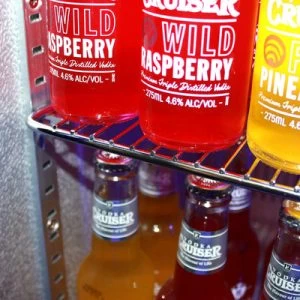 Schmick Black Bar Fridge Tropical Rated With Heated Glass And Triple Glazing 1 Door – Model SK118R-B - Image 2