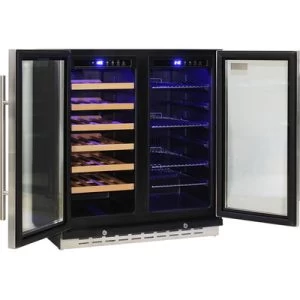 Schmick Under Bench Beer And Wine Dual Zone Bar Fridge – Model JC165 - Image 4
