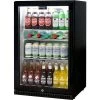 Schmick Black Bar Fridge Tropical Rated With Heated Glass And Triple Glazing 1 Door – Model SK118L-B