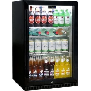 Schmick Black Bar Fridge Tropical Rated With Heated Glass And Triple Glazing 1 Door – Model SK118R-B - Image 10
