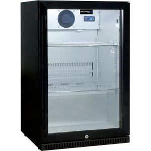 Schmick Black Bar Fridge Tropical Rated With Heated Glass And Triple Glazing 1 Door – Model SK118R-B - Image 7