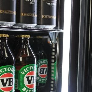 Schmick Skinny Upright Glass Door Bar Fridge Triple Glazed LOW E Glass, Lock And Brand Parts β Model SS-P160FA - Image 13