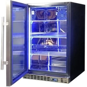 Schmick Skinny Upright Glass Door Bar Fridge Triple Glazed LOW E Glass, Lock And Brand Parts β Model SS-P160FA - Image 8