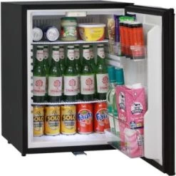 Dellware Silent 60 Litre Motel Quiet Mini Bar Fridge With Solid Door And Lock – Model DW60E