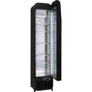 Schmick Glass Door Skinny Tall Upright Display Bar Fridge – 135 Litre In Stock