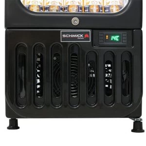 Schmick Glass Door Skinny Tall Upright Display Bar Fridge – 135 Litre In Stock - Image 5