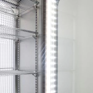 Schmick Glass Door Skinny Tall Upright Display Bar Fridge – 135 Litre In Stock - Image 8