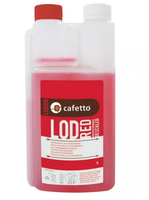 Cafetto 1 Litre Liquid Organic Descaler Red